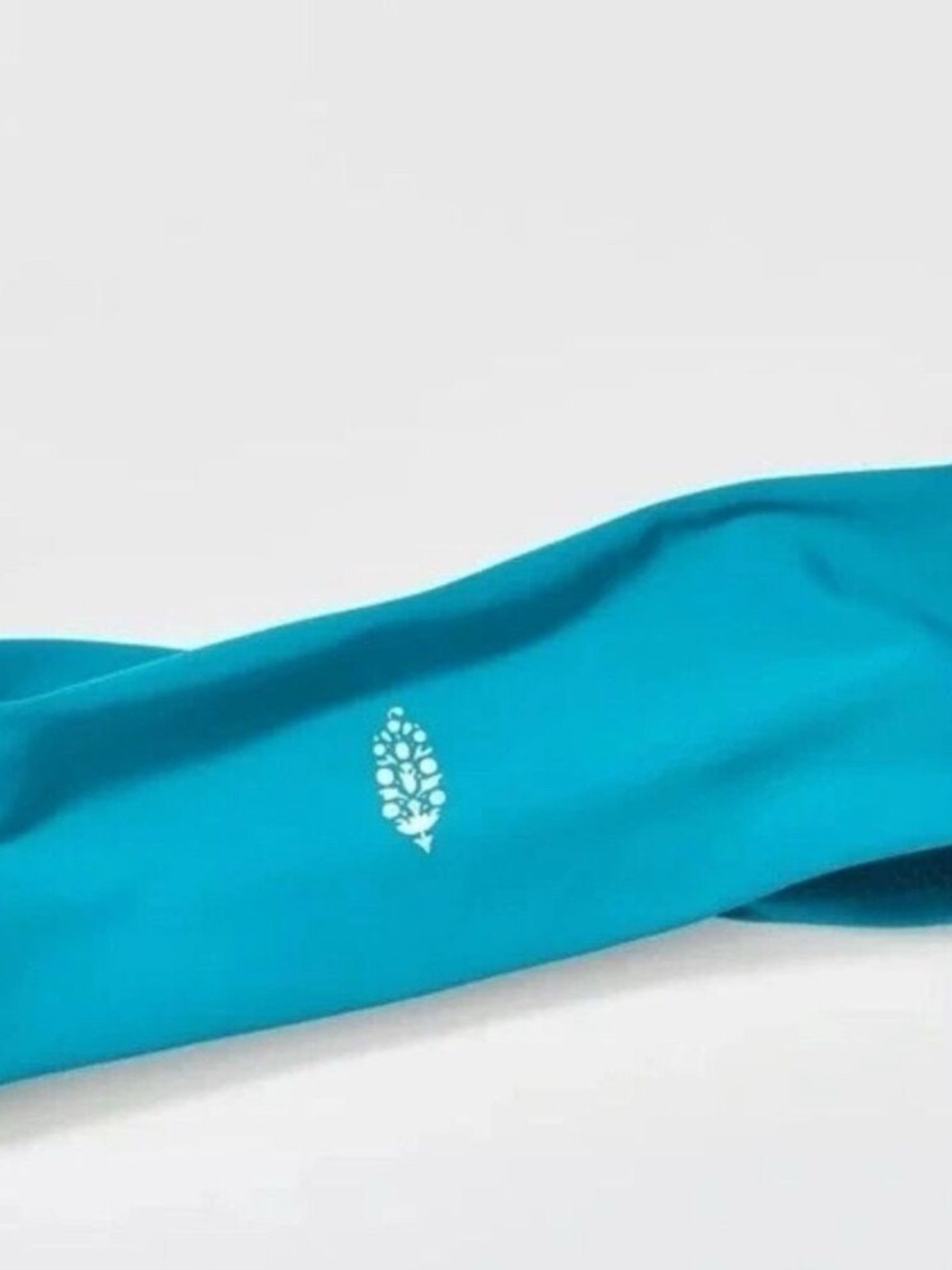 NWT FREE PEOPLE SLAM DUNK SILICONE GRIP HEADBAND AQUA BLUE